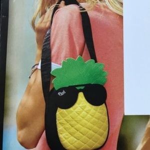 Pink Victoria Secret Pineapple Cooler Bag